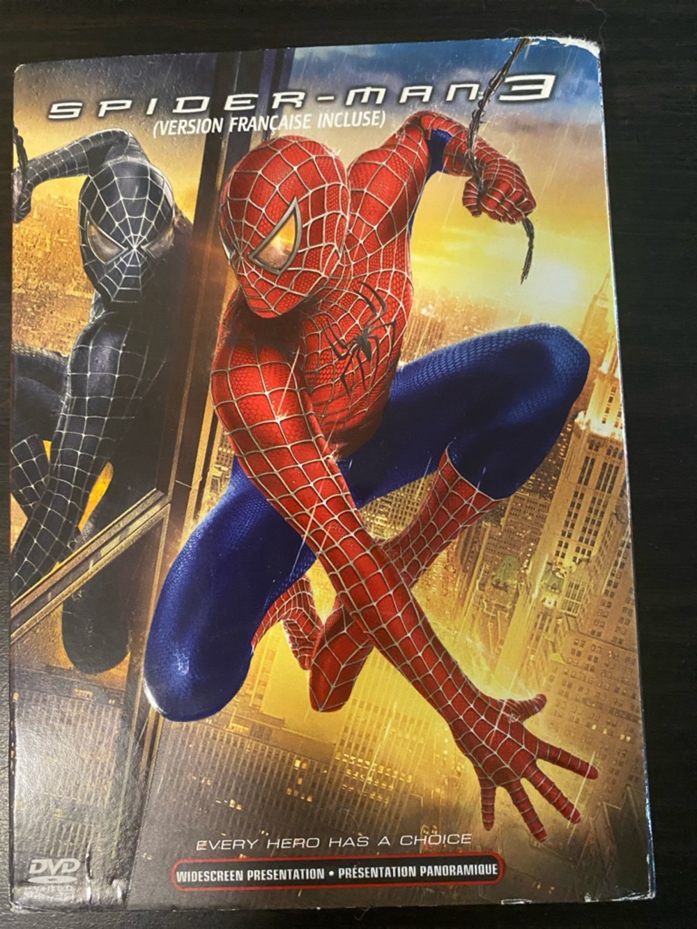 Spider-Man 3 DVD Movie
